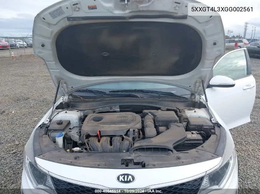 5XXGT4L3XGG002561 2016 Kia Optima Lx