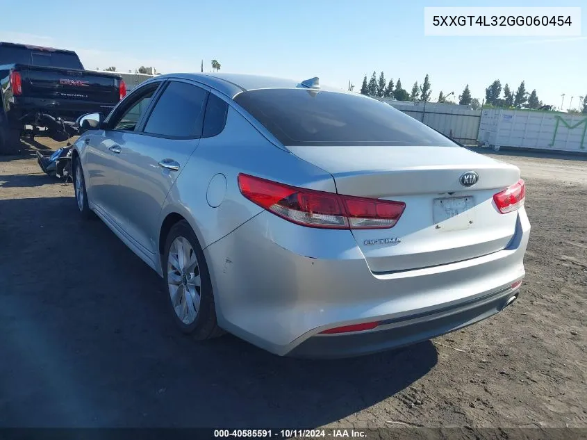 5XXGT4L32GG060454 2016 Kia Optima Lx