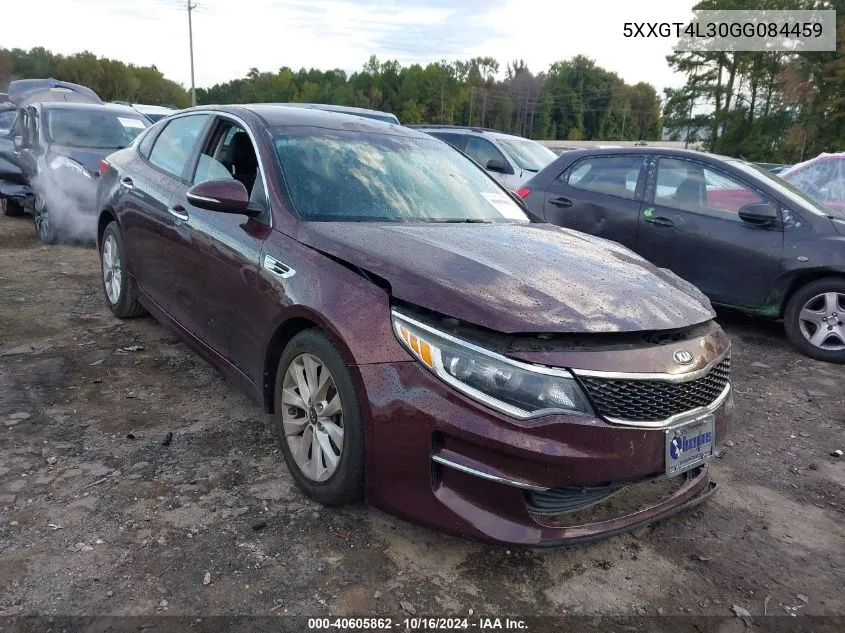 2016 Kia Optima Lx VIN: 5XXGT4L30GG084459 Lot: 40605862