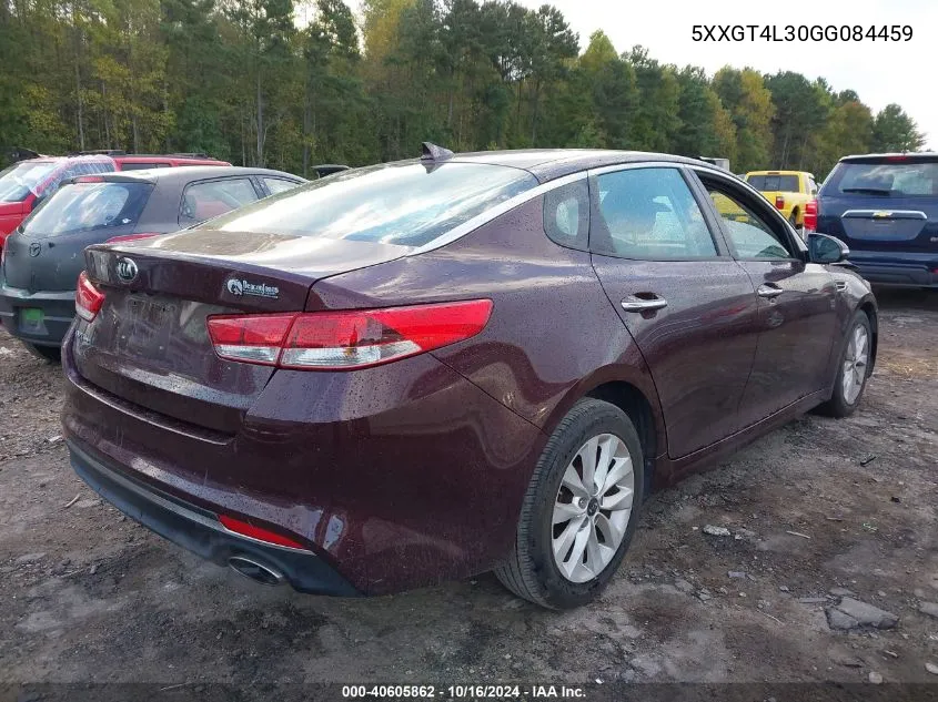 5XXGT4L30GG084459 2016 Kia Optima Lx