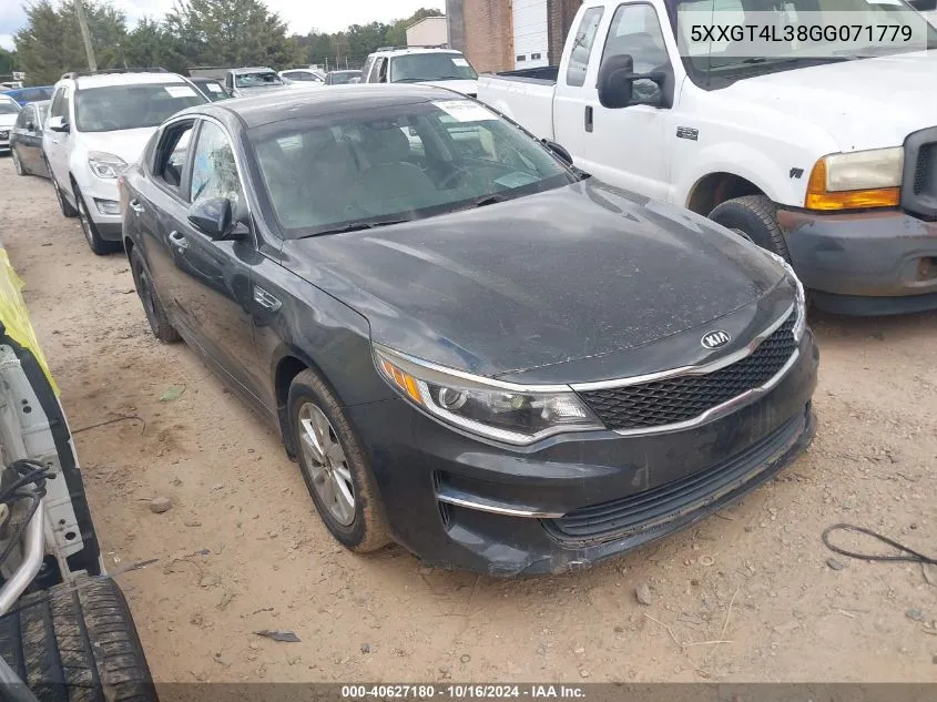 5XXGT4L38GG071779 2016 Kia Optima Lx