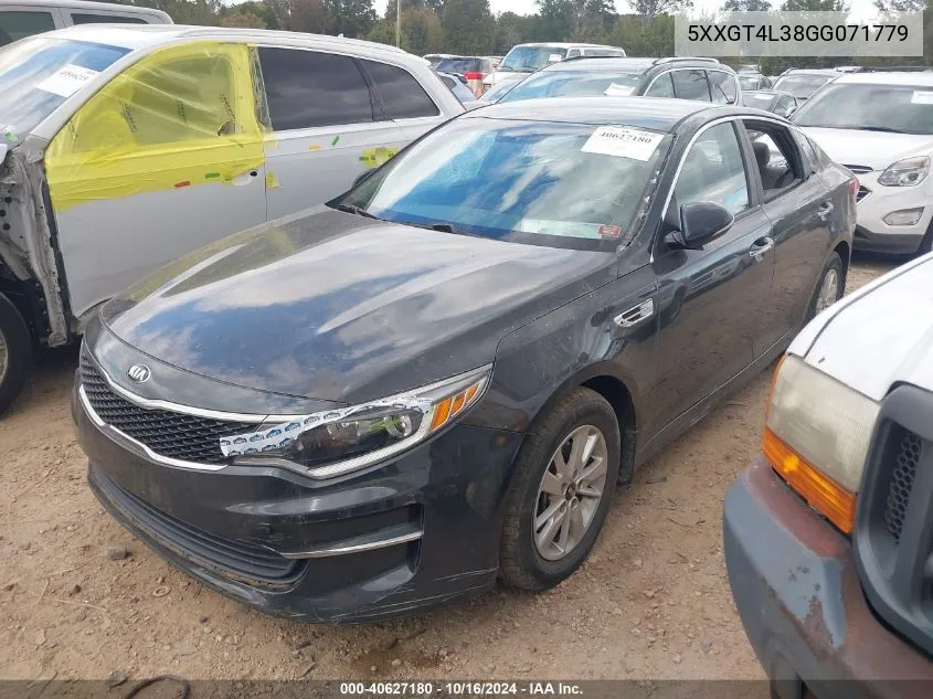 5XXGT4L38GG071779 2016 Kia Optima Lx