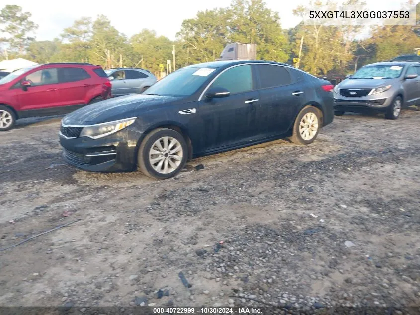 5XXGT4L3XGG037553 2016 Kia Optima Lx