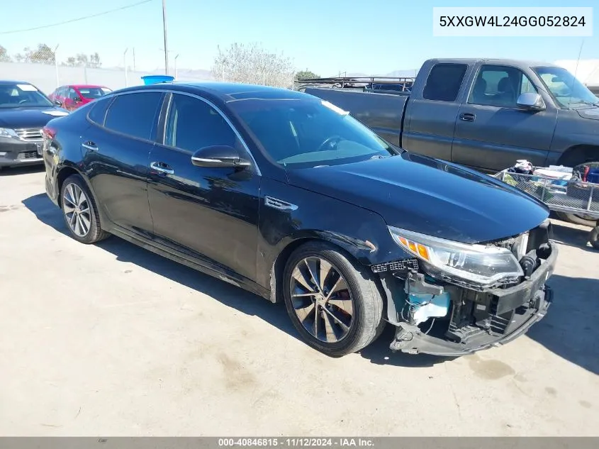 2016 Kia Optima Sx Turbo VIN: 5XXGW4L24GG052824 Lot: 40846815