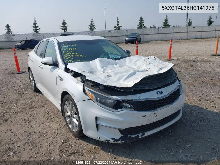 5XXGT4L36HG141975 2017 Kia Optima Lx