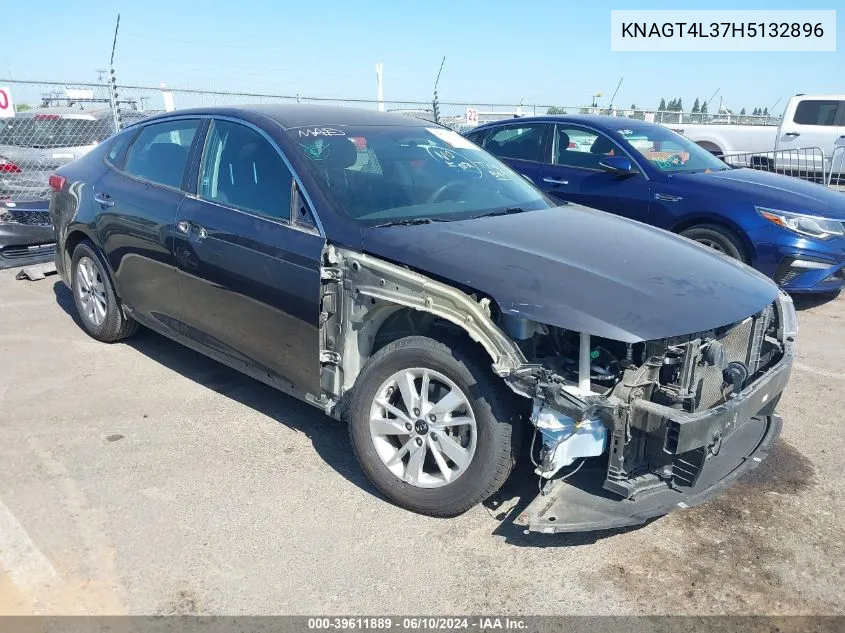 KNAGT4L37H5132896 2017 Kia Optima Lx