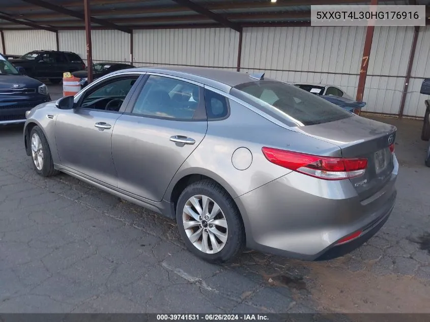 5XXGT4L30HG176916 2017 Kia Optima Lx