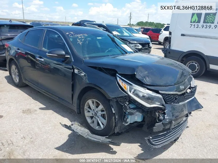 5XXGT4L36HG128868 2017 Kia Optima Lx