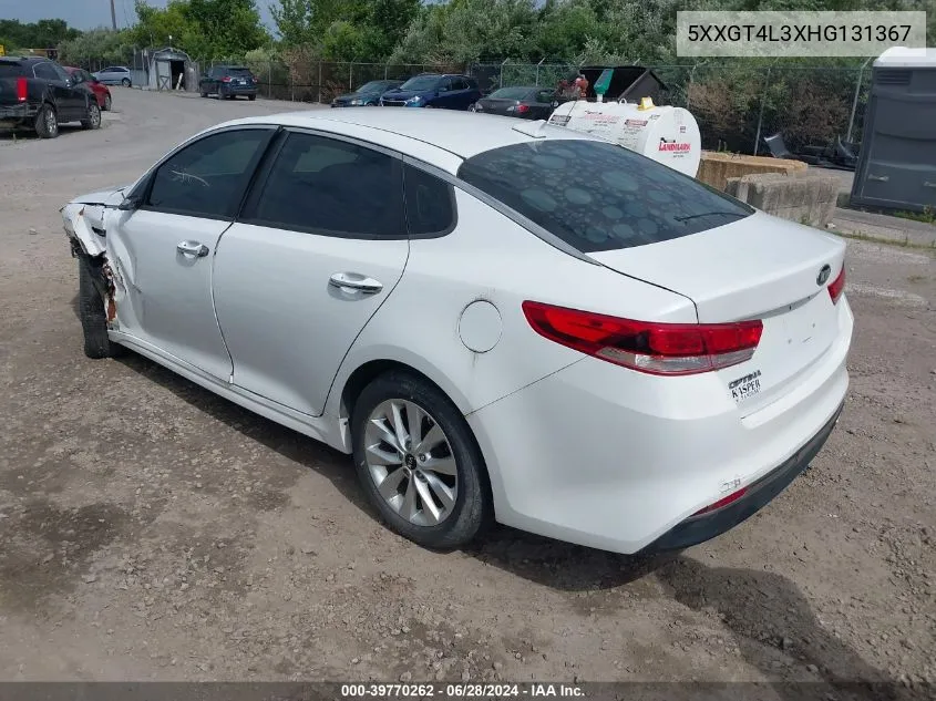 5XXGT4L3XHG131367 2017 Kia Optima Lx