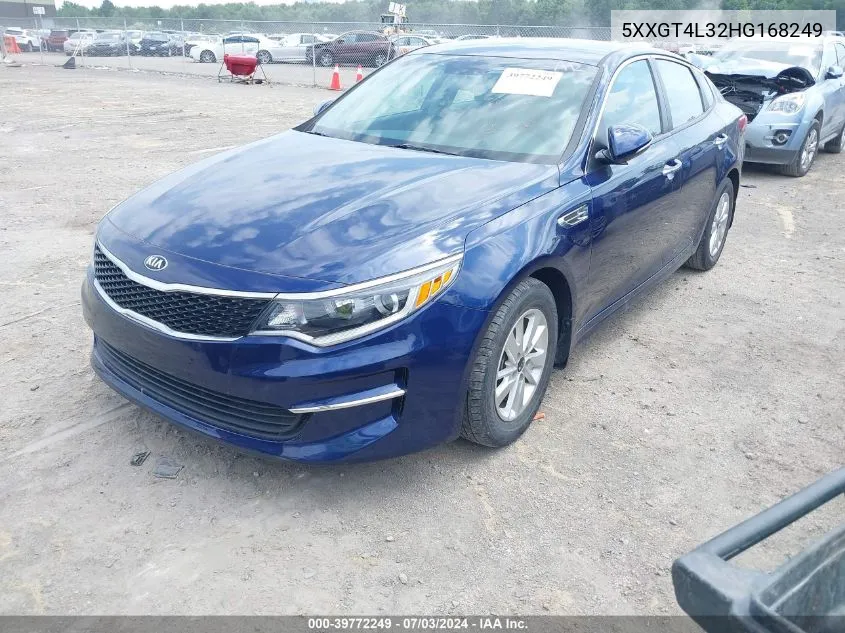 5XXGT4L32HG168249 2017 Kia Optima Lx