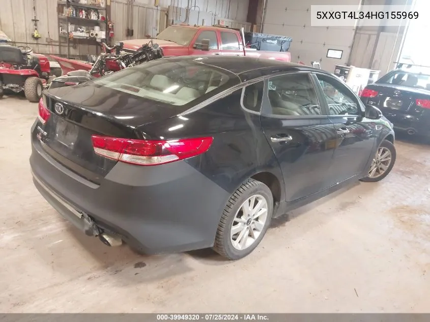 5XXGT4L34HG155969 2017 Kia Optima Lx