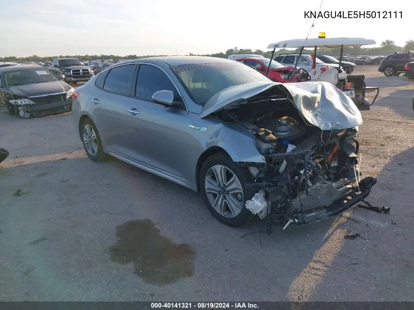 KNAGU4LE5H5012111 2017 Kia Optima Hybrid Ex