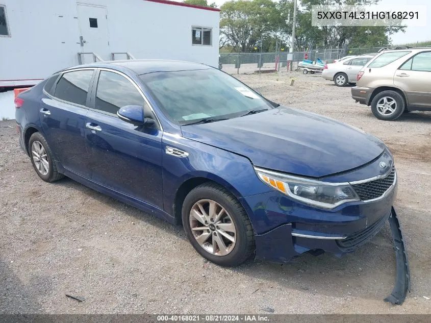 5XXGT4L31HG168291 2017 Kia Optima Lx