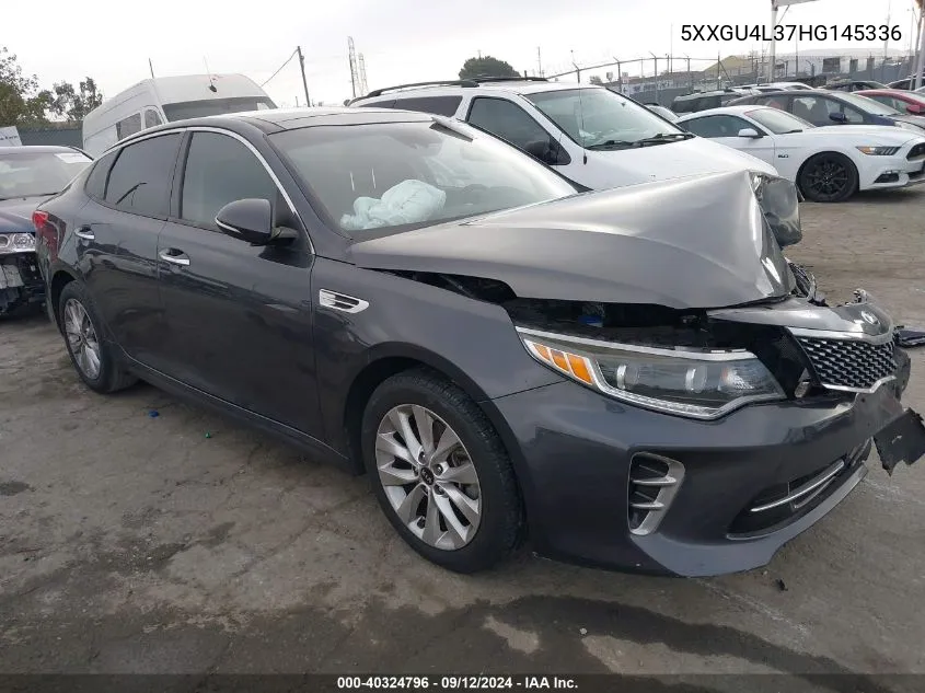 5XXGU4L37HG145336 2017 Kia Optima Ex