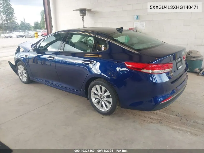 5XXGU4L3XHG140471 2017 Kia Optima Ex