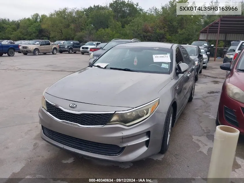 5XXGT4L35HG163966 2017 Kia Optima Lx