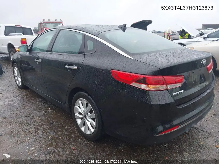 2017 Kia Optima Lx VIN: 5XXGT4L37HG123873 Lot: 40351622