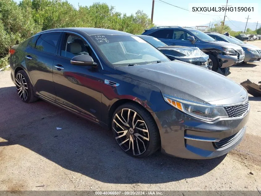 2017 Kia Optima Ex VIN: 5XXGU4L39HG159061 Lot: 40366507