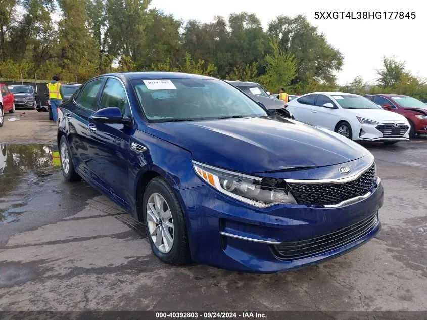 5XXGT4L38HG177845 2017 Kia Optima Lx