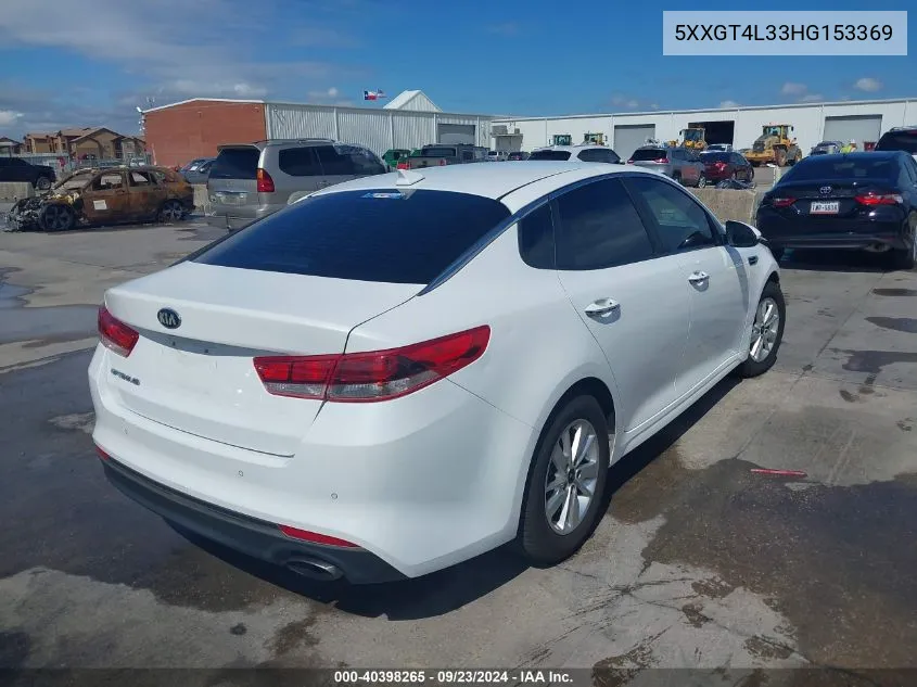 5XXGT4L33HG153369 2017 Kia Optima Lx