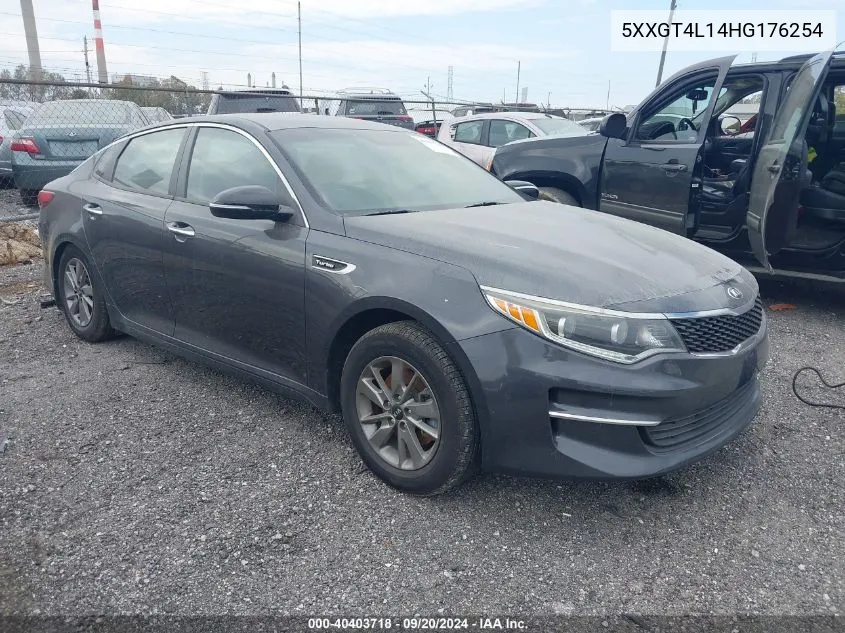 5XXGT4L14HG176254 2017 Kia Optima Lx Turbo