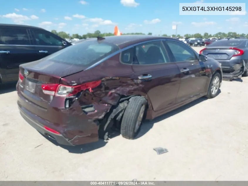 5XXGT4L3XHG145298 2017 Kia Optima Lx