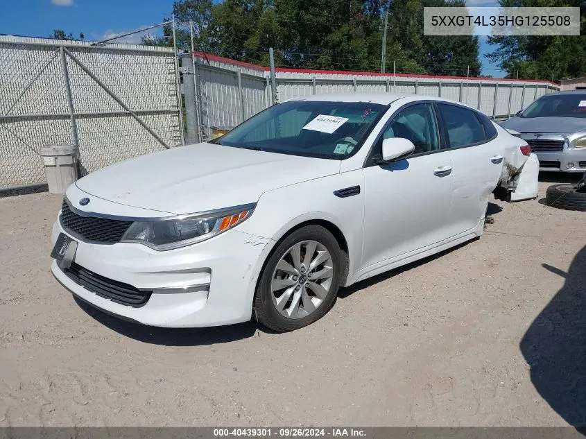 5XXGT4L35HG125508 2017 Kia Optima Lx