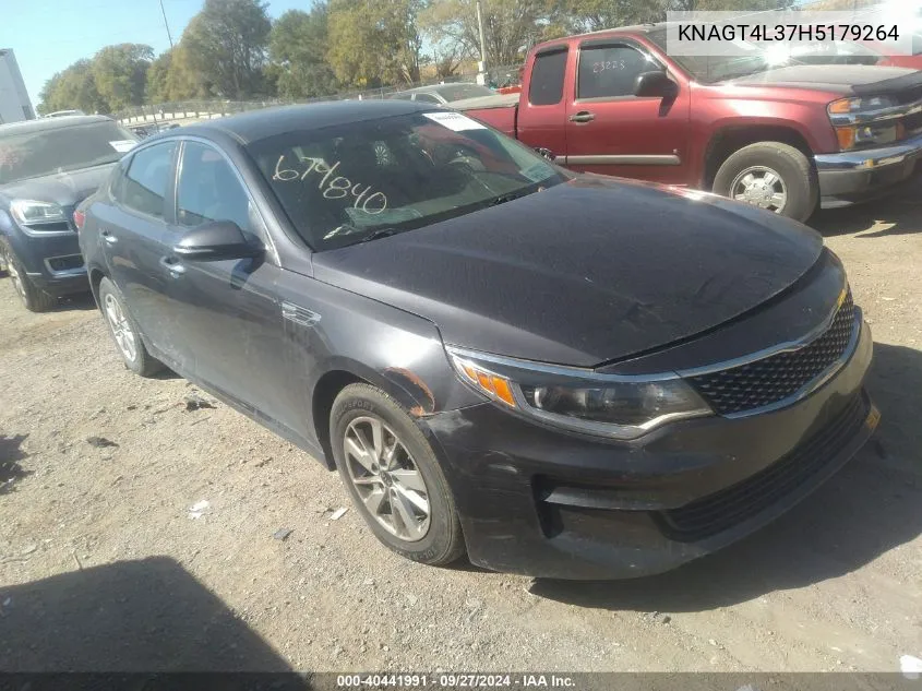 2017 Kia Optima Lx VIN: KNAGT4L37H5179264 Lot: 40441991