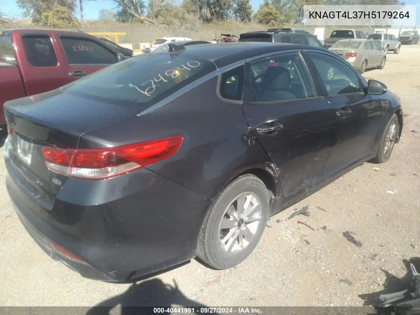 KNAGT4L37H5179264 2017 Kia Optima Lx