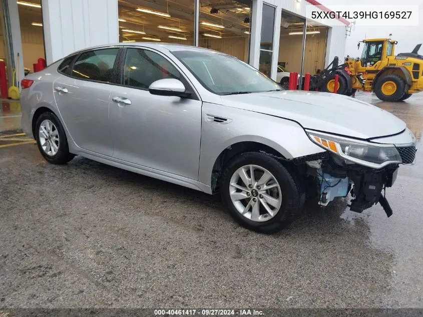 2017 Kia Optima Lx VIN: 5XXGT4L39HG169527 Lot: 40461417