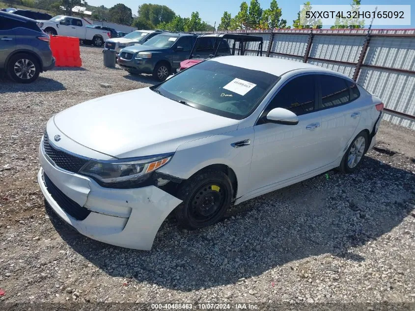 5XXGT4L32HG165092 2017 Kia Optima Lx