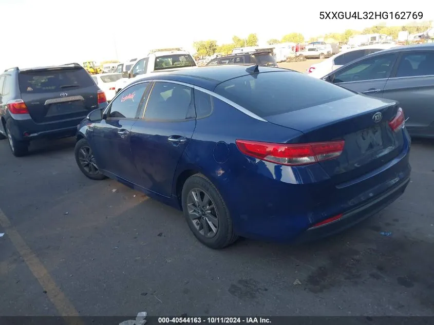 5XXGU4L32HG162769 2017 Kia Optima Ex