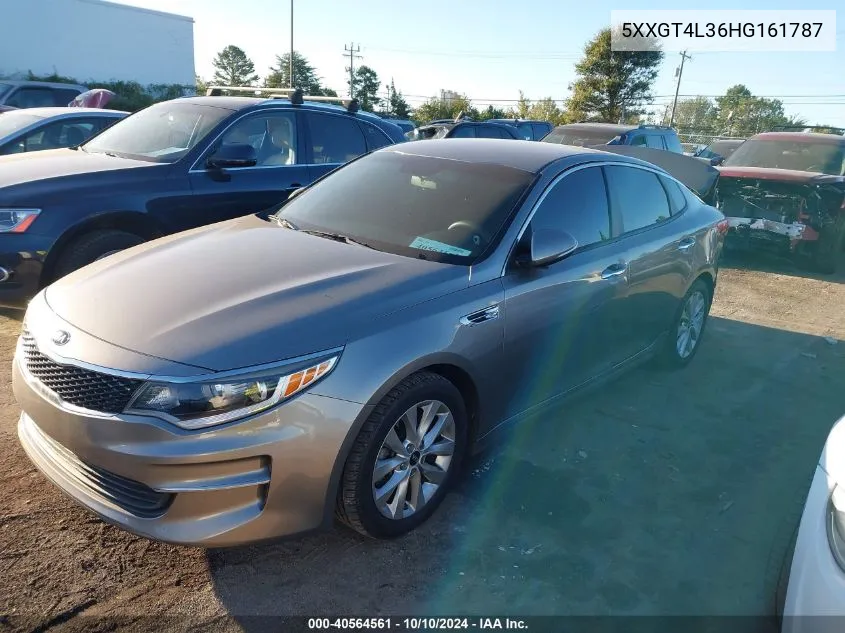 2017 Kia Optima Lx VIN: 5XXGT4L36HG161787 Lot: 40564561