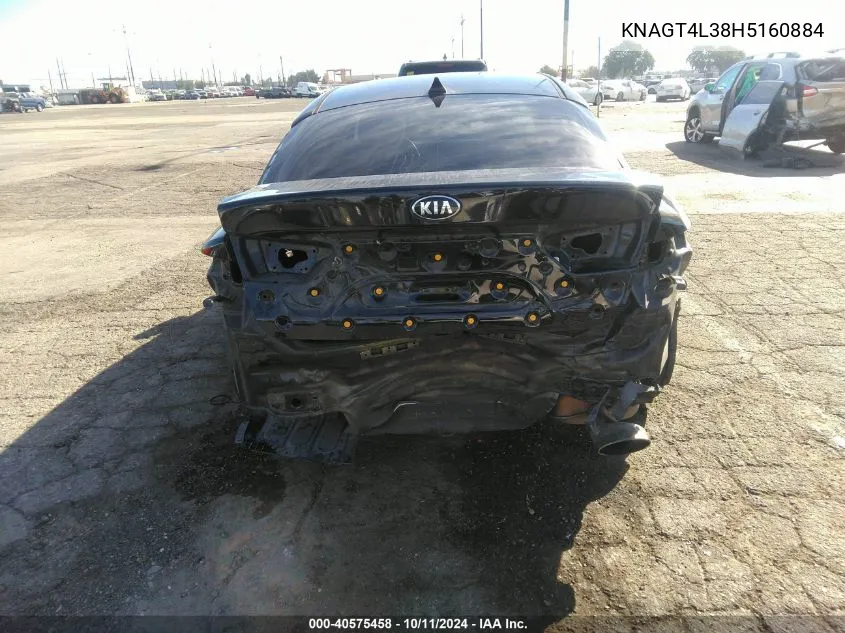 KNAGT4L38H5160884 2017 Kia Optima Lx