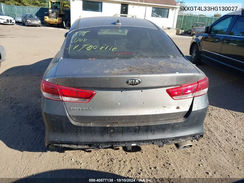 5XXGT4L33HG130027 2017 Kia Optima Lx