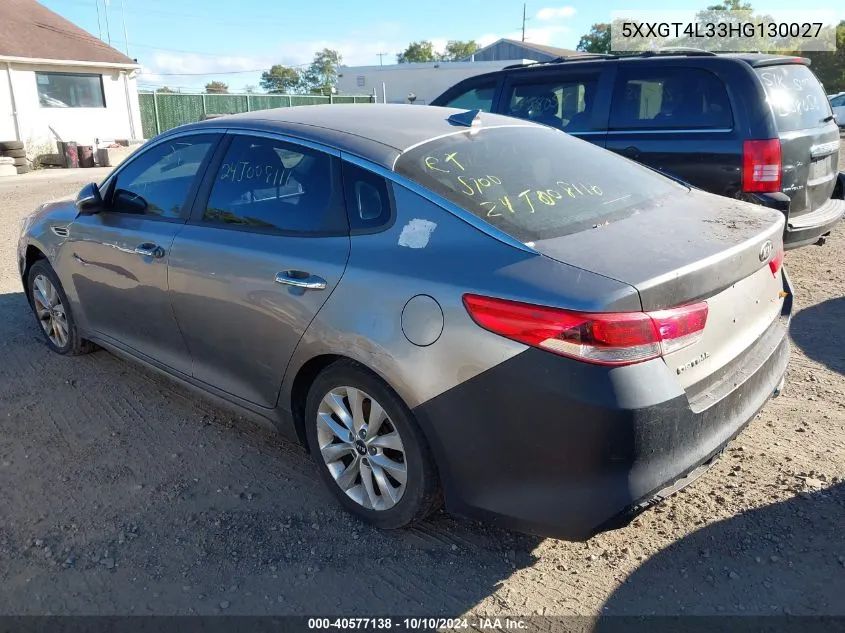 5XXGT4L33HG130027 2017 Kia Optima Lx