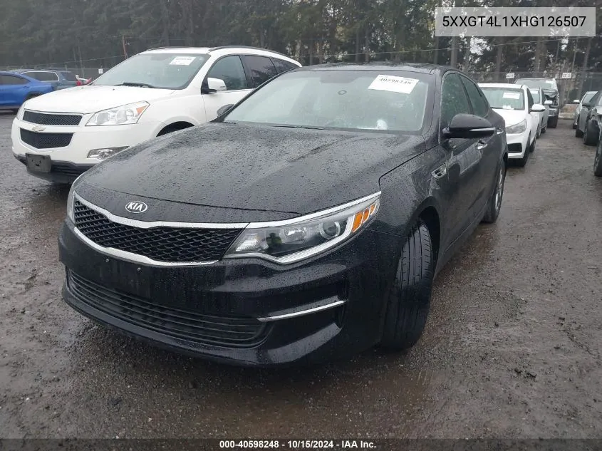 5XXGT4L1XHG126507 2017 Kia Optima Lx Turbo