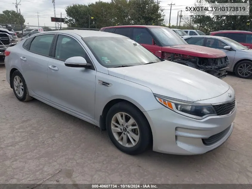 5XXGT4L39HG173819 2017 Kia Optima Lx