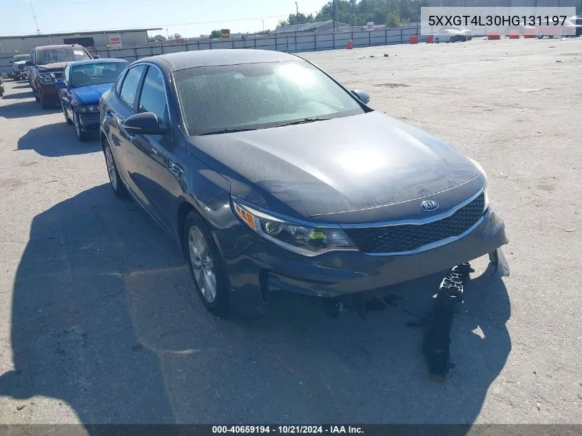 5XXGT4L30HG131197 2017 Kia Optima Lx