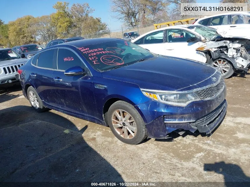 5XXGT4L31HG168291 2017 Kia Optima Lx