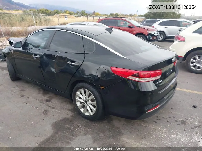 2017 Kia Optima Lx VIN: 5XXGT4L38HG128354 Lot: 40727736