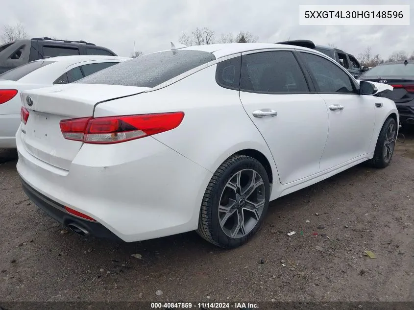 2017 Kia Optima Lx VIN: 5XXGT4L30HG148596 Lot: 40847859