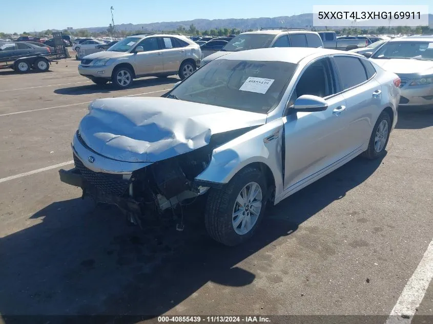 5XXGT4L3XHG169911 2017 Kia Optima Lx