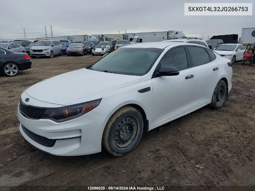 5XXGT4L32JG266753 2018 Kia Optima Lx/S