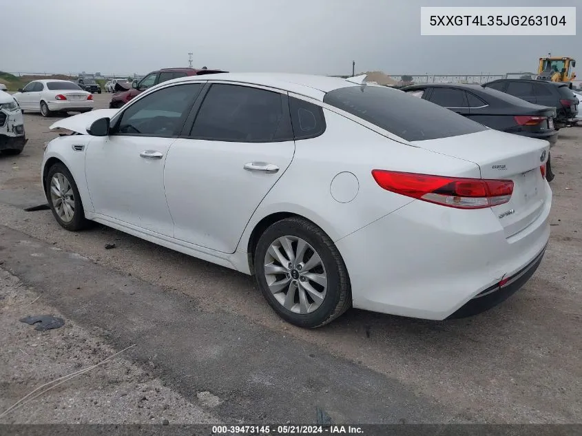 5XXGT4L35JG263104 2018 Kia Optima Lx