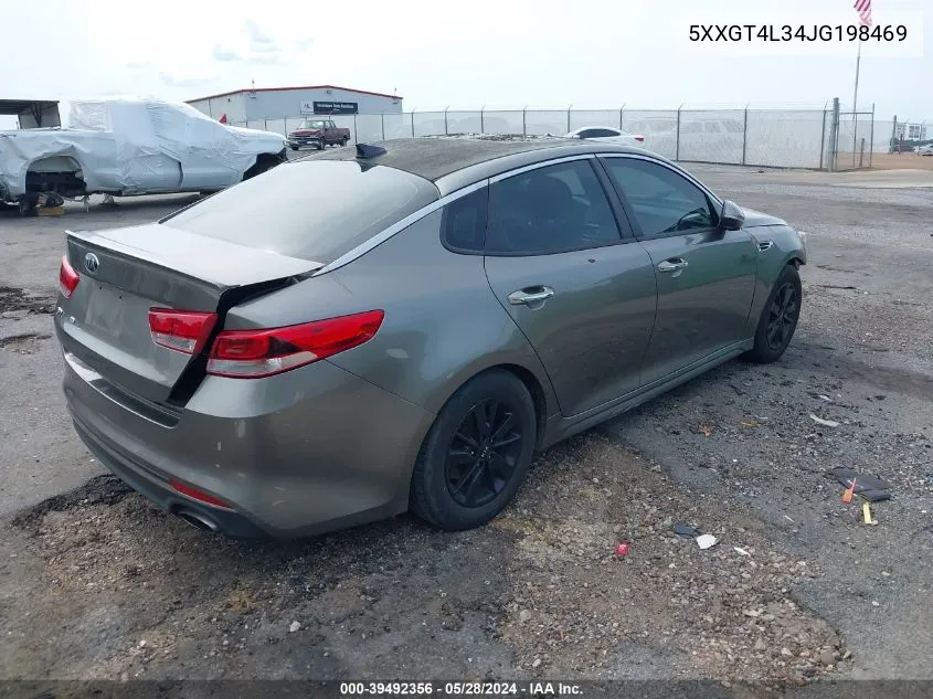 5XXGT4L34JG198469 2018 Kia Optima Lx