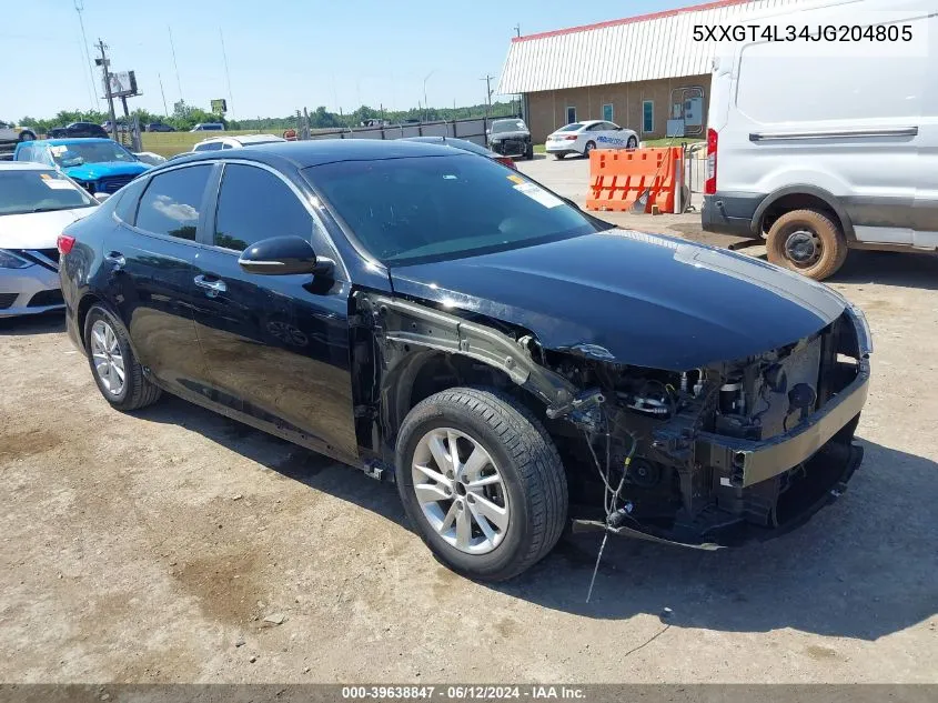 5XXGT4L34JG204805 2018 Kia Optima Lx