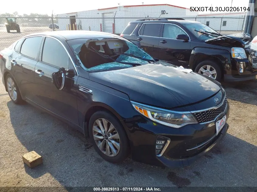 5XXGT4L30JG206194 2018 Kia Optima S