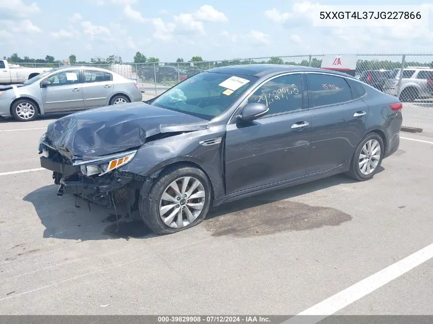 5XXGT4L37JG227866 2018 Kia Optima S