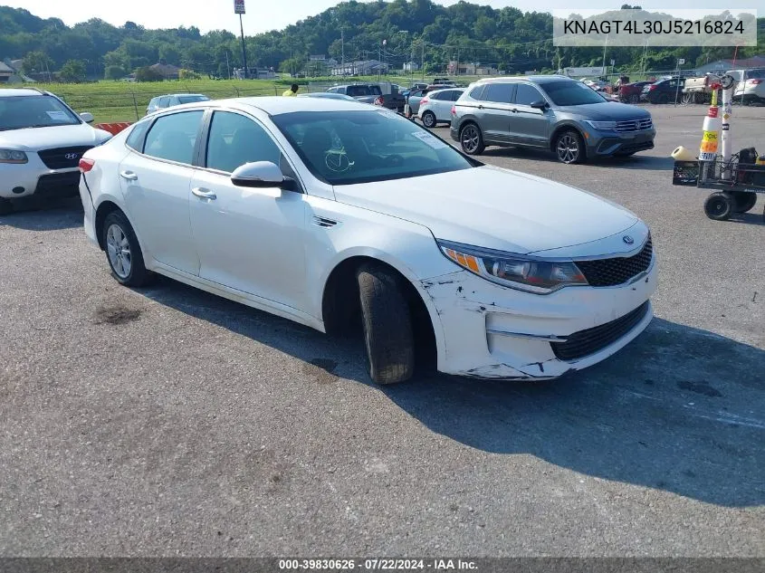 KNAGT4L30J5216824 2018 Kia Optima Lx